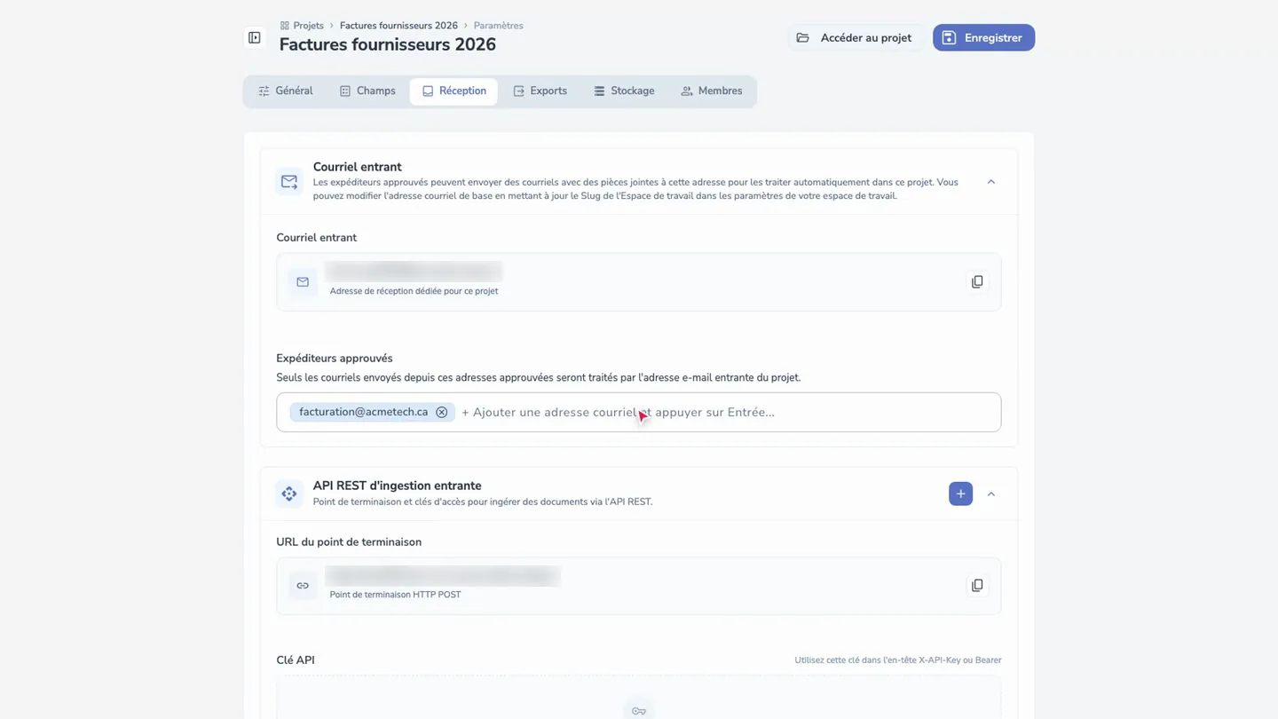 Approuver les expéditeurs
